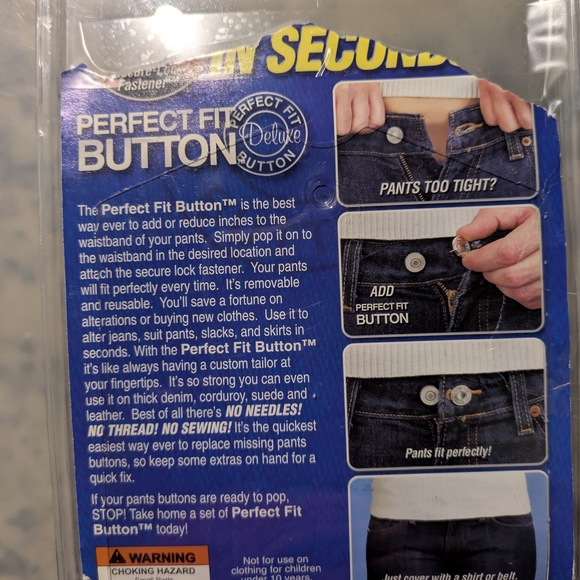 Perfect Fit Button Set - Picture 5 of 6